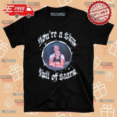 Coldplay Affair You're a Sky Full of Stars Couple Photo Meme T Shirt