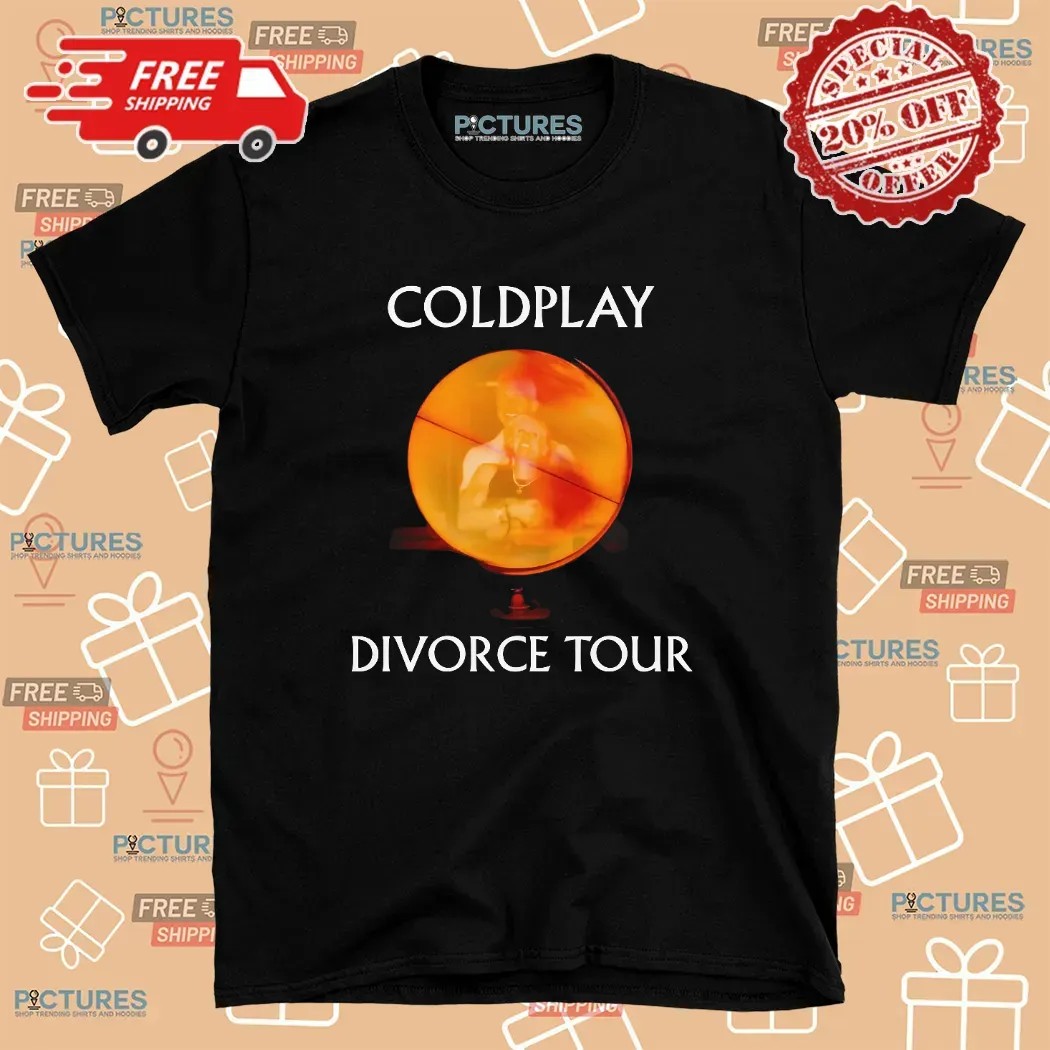 Coldplay Divorce Tour CEO Meme T Shirt