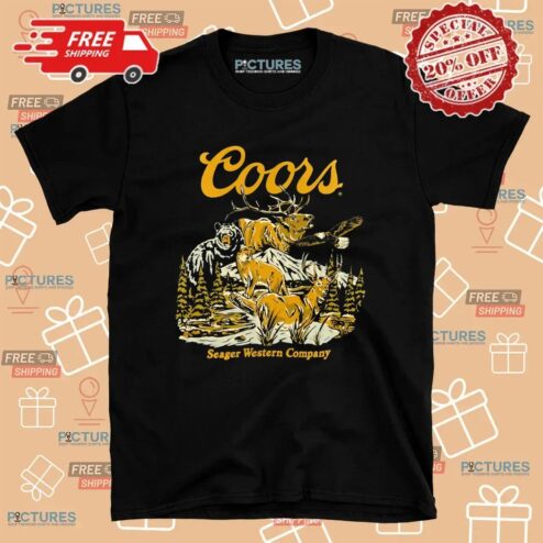 Coors Seager Western Company T Shirt