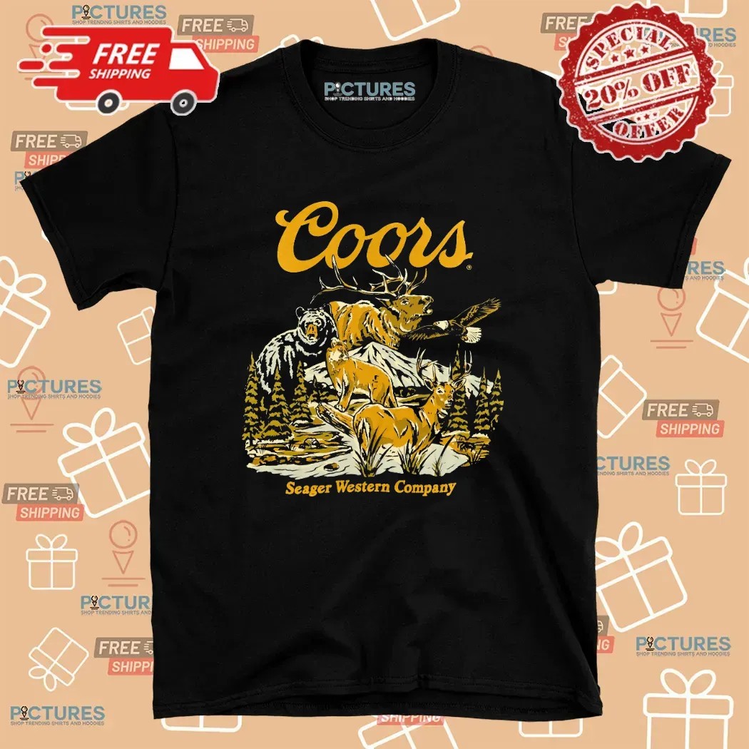 Coors Seager Western Company T Shirt
