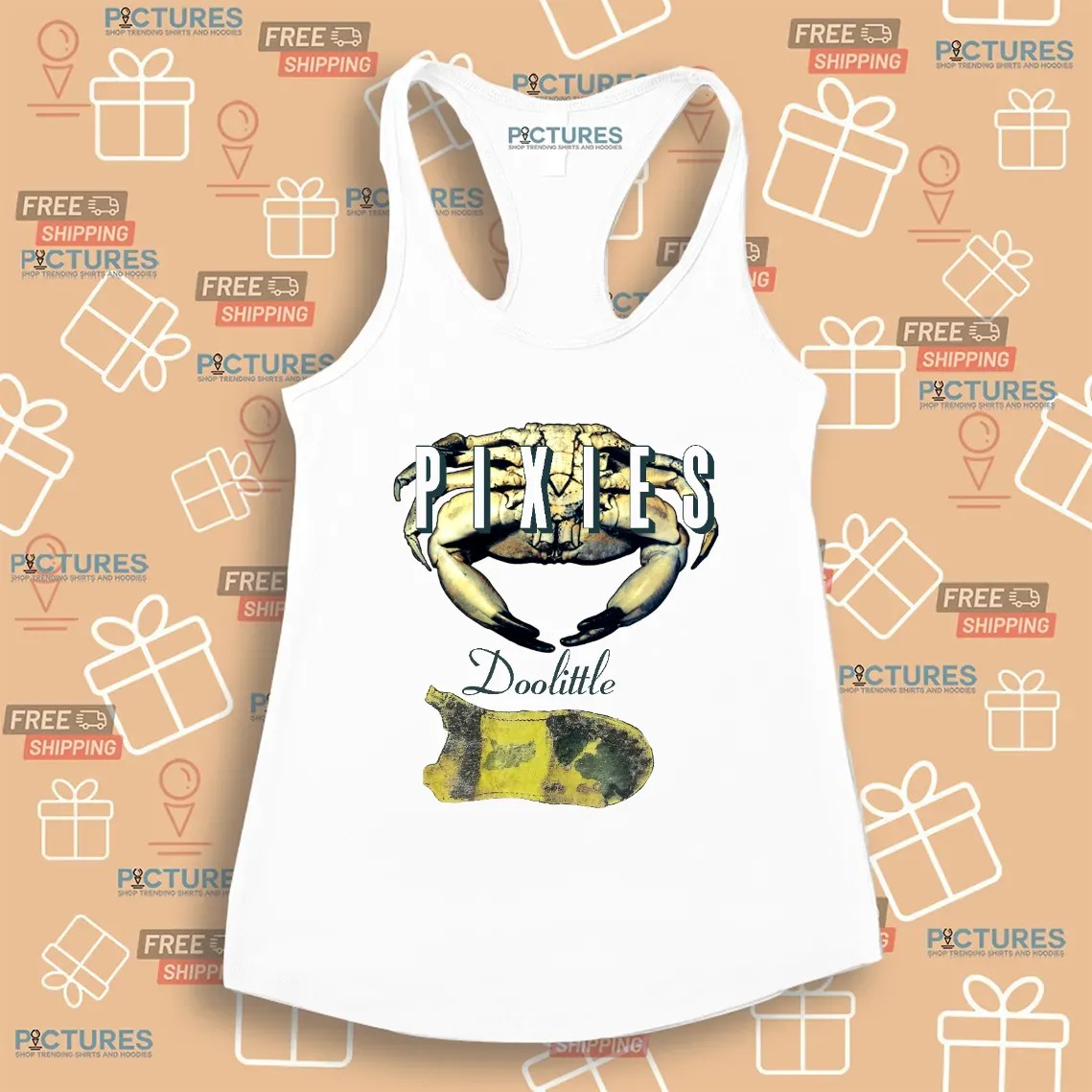 Crab Pixies 1989 Doolittle Vintage T Shirt