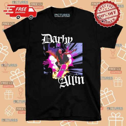 Darby Allin Wrestler Graphic Series T Shirt