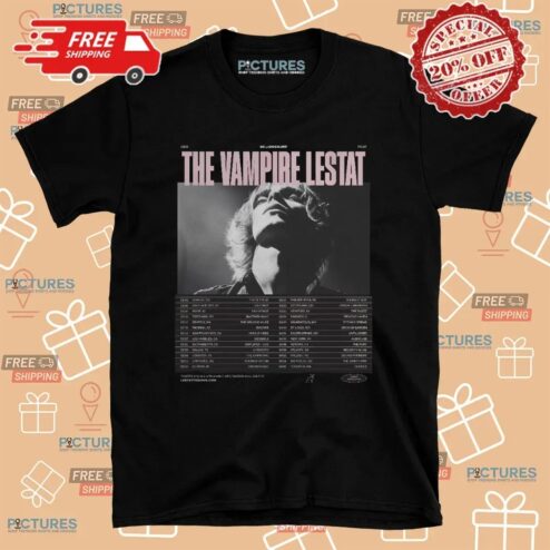 De Lioncourt The Vampire Lestat 2025 Tour T Shirt
