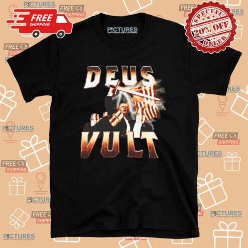 Deus Vult Trump Crusader Graphic T Shirt