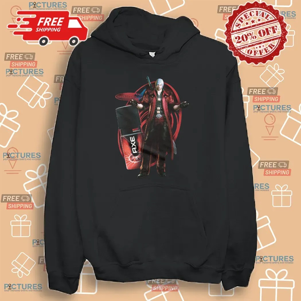 Devil May Cry 5 Dante AXE Boost Deodorant Mashup T Shirt