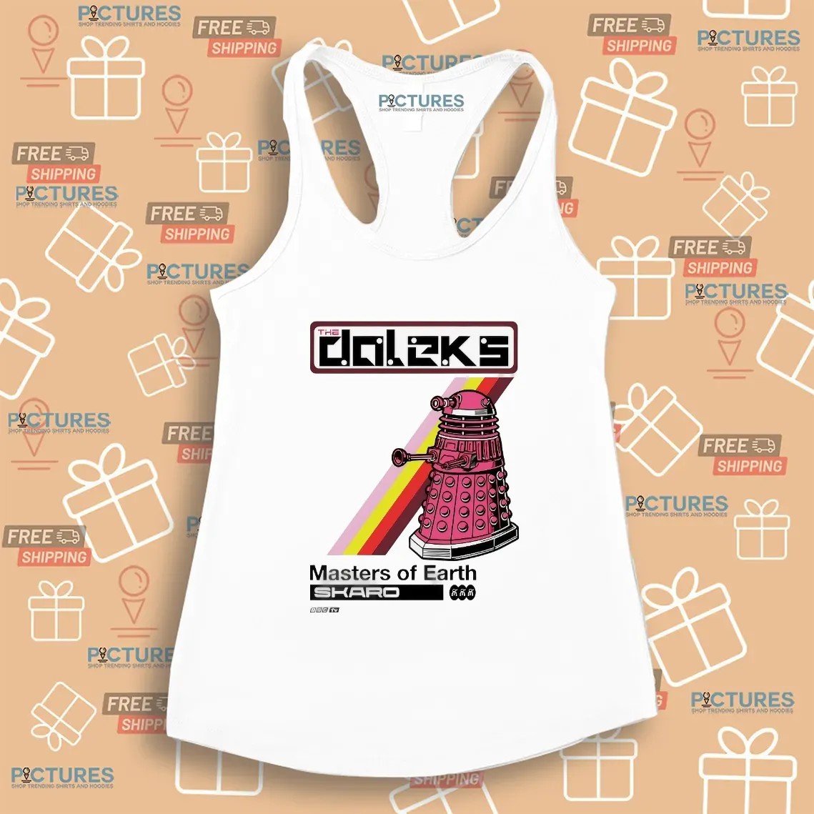Doctor Who The Daleks Masters Of Earth Skaro Graphic T Shirt