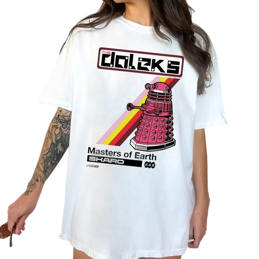 Doctor Who The Daleks Masters Of Earth Skaro Graphic T Shirt