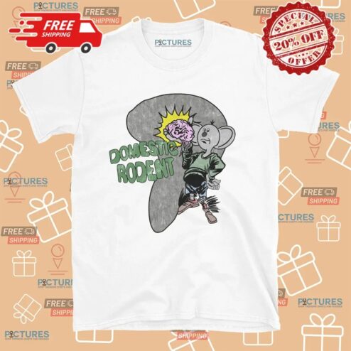Domestic Rodent Eat Your Parents Brain Parody T Shirt