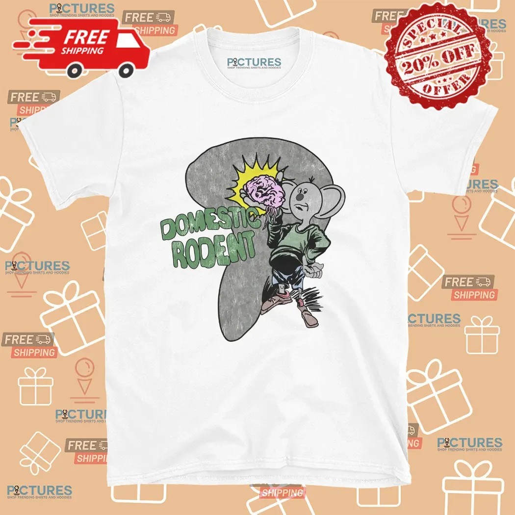 Domestic Rodent Eat Your Parents Brain Parody T Shirt