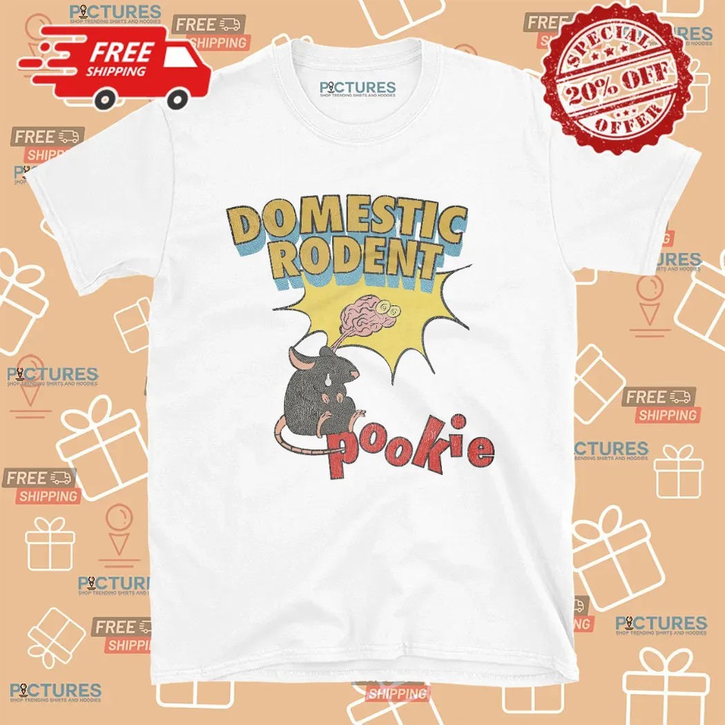 Domestic Rodent Pookie Brain Power T Shirt