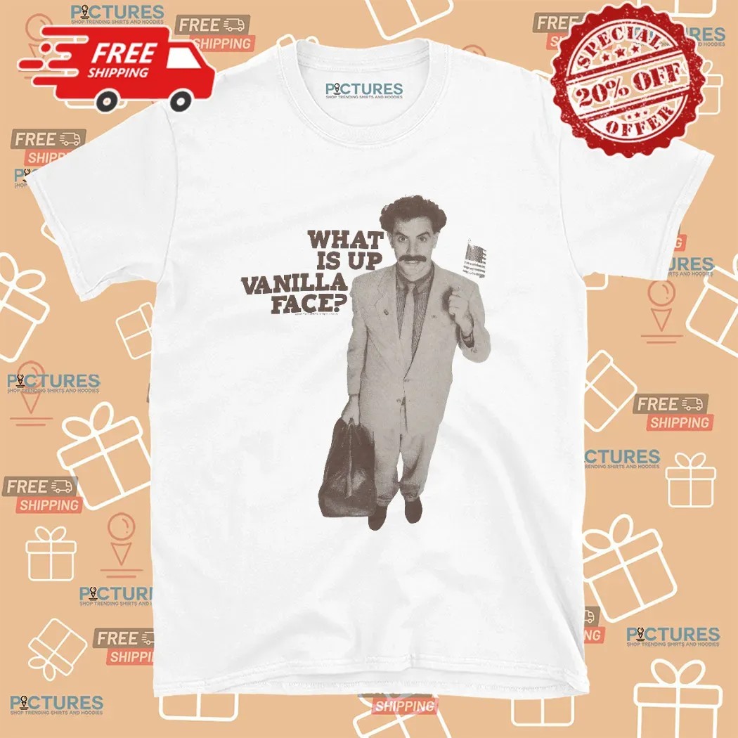Drake Wears Borat What Is Up Vanilla Face T Shirt