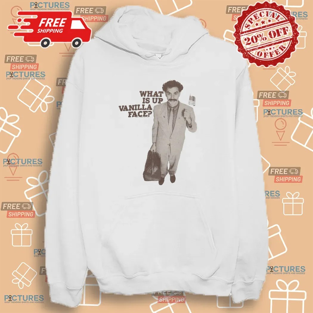 Drake Wears Borat What Is Up Vanilla Face T Shirt