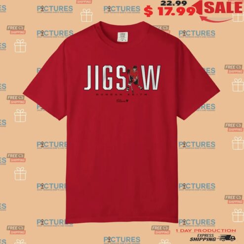 Duncan Keith Jigsaw The Alumni T Shirt
