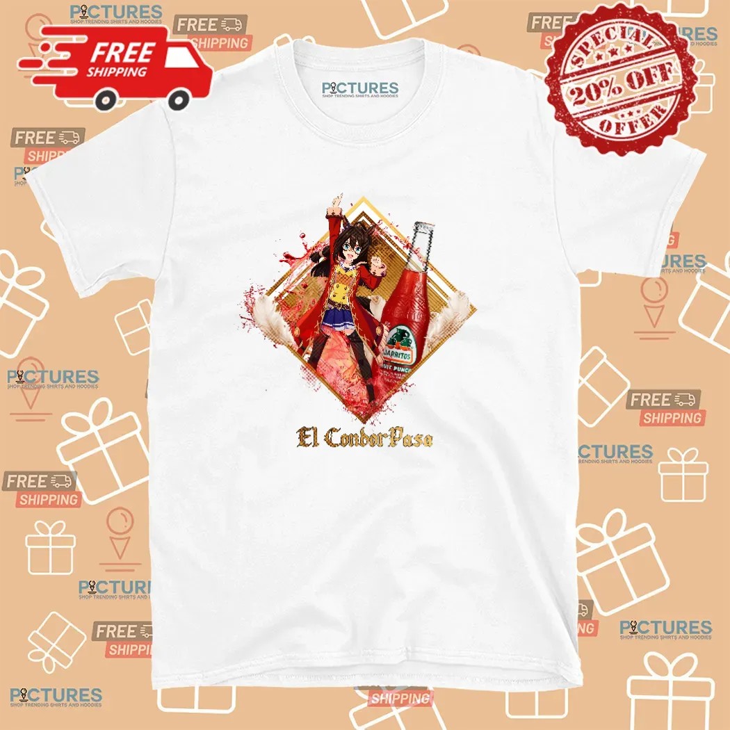 El Condor Pasa Uma Musume Jarritos Fruit Punch Soda Mashup T Shirt