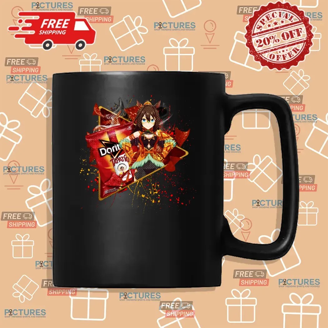 El Condor Pasa Uma Musume Pretty Derby Doritos Tapatio Salsa Picante Hot Sauce Flavored Tortilla Chips Anime T Shirt