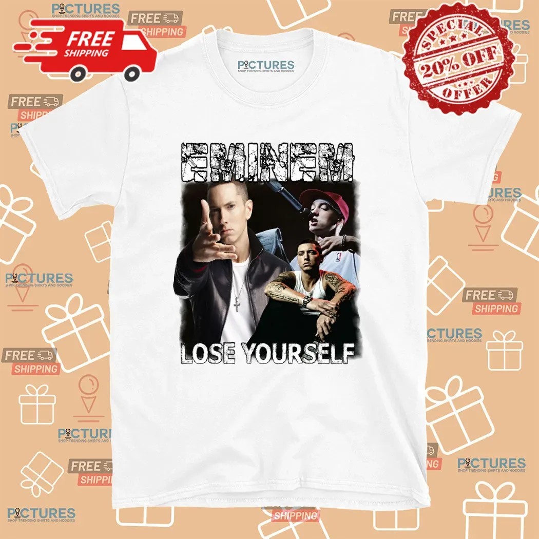 Eminem Lose Yourself Tシャツ Eminem T shirt - Lose Yourself 100% Cotton | Soft & Comfy