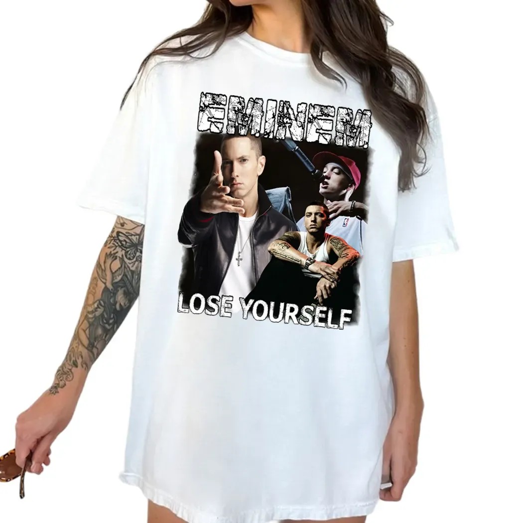 Eminem Lose Yourself Tシャツ Eminem T shirt - Lose Yourself 100% Cotton | Soft & Comfy