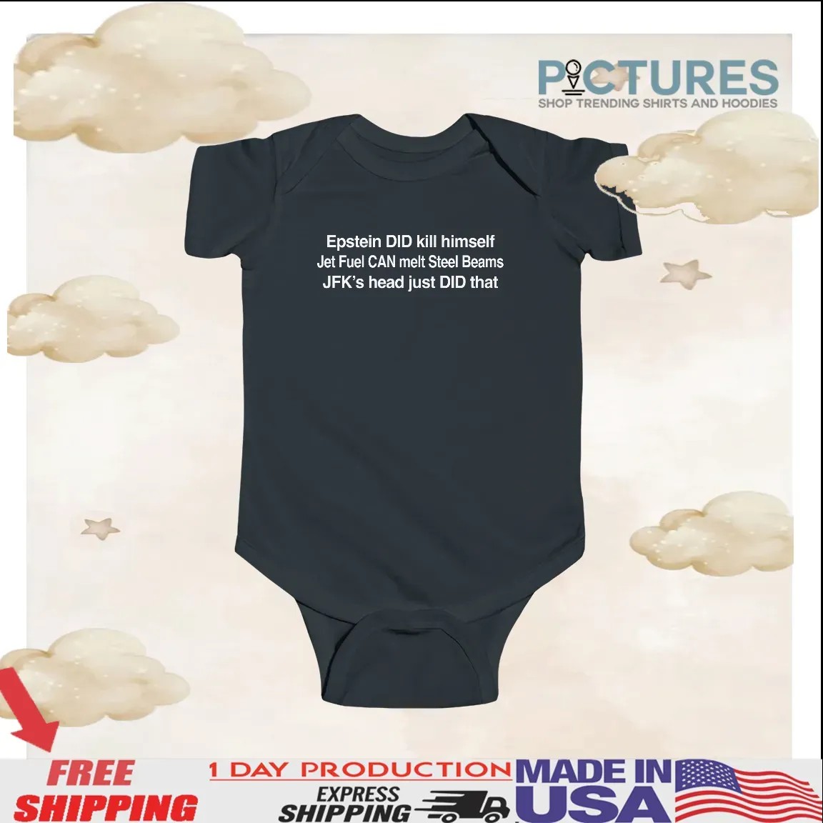Epstein DID Kill Himself Jet Fuel Can Melt Steel Beams JFK's Head Just Did That T Shirt