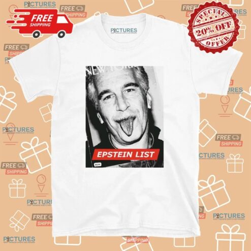 Epstein List Tongue Out Meme T Shirt