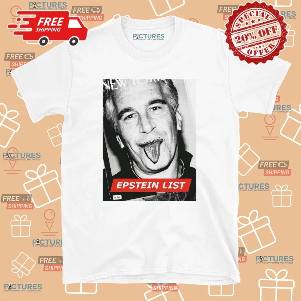 Epstein List Tongue Out Meme T Shirt