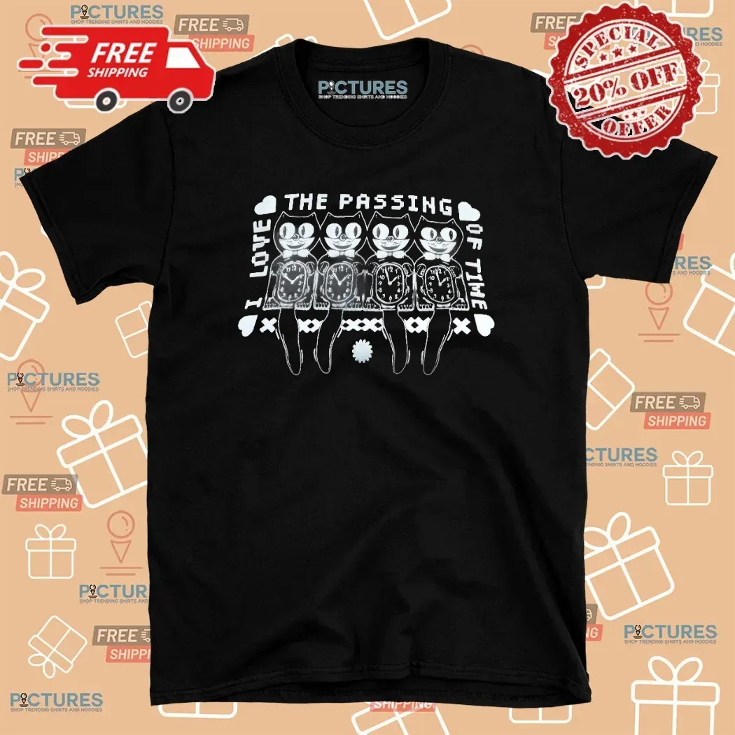 Felix The Cat I Love The Passing Of Time T Shirt