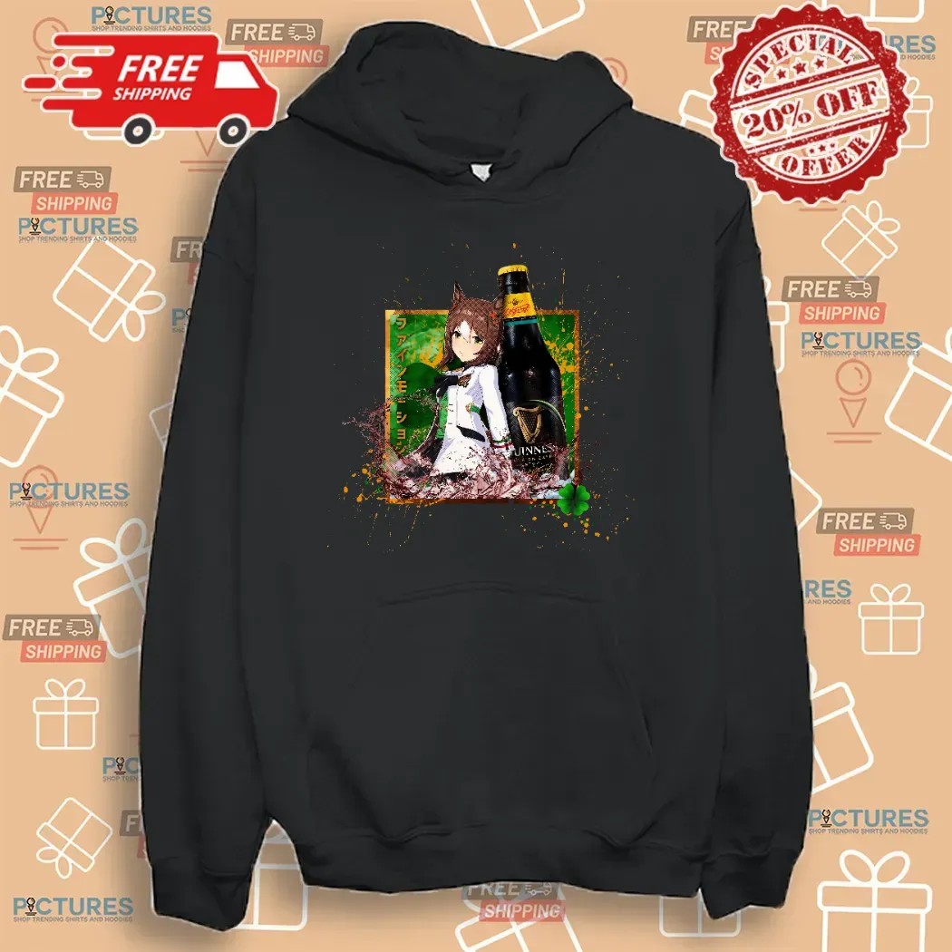 Fine Motion Uma Musume Pretty Derby Guinness Foreign Extra Stout Anime T Shirt Fine Motion Uma Musume Pretty Derby Guinness Foreign Extra Stout Anime T Shirt