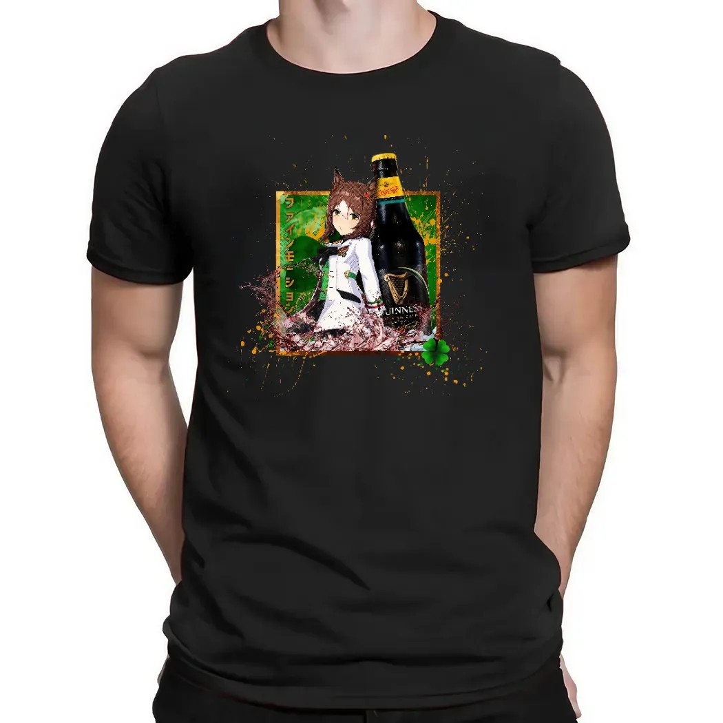 Fine Motion Uma Musume Pretty Derby Guinness Foreign Extra Stout Anime T Shirt Fine Motion Uma Musume Pretty Derby Guinness Foreign Extra Stout Anime T Shirt