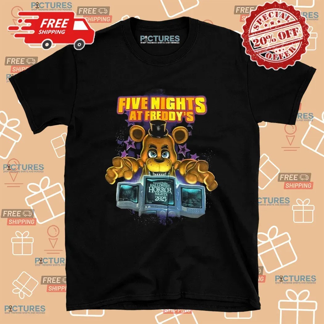 Five Nights At Freddy’s Halloween Horror Nights 2025 T Shirt