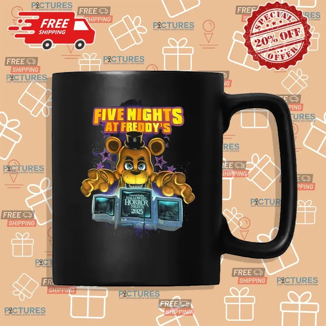 Five Nights At Freddy’s Halloween Horror Nights 2025 T Shirt