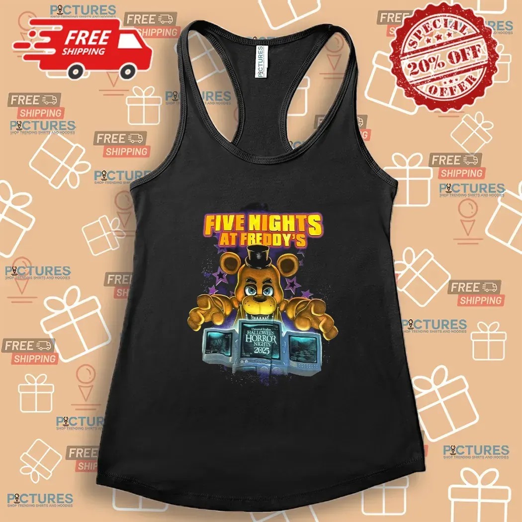 Five Nights At Freddy’s Halloween Horror Nights 2025 T Shirt