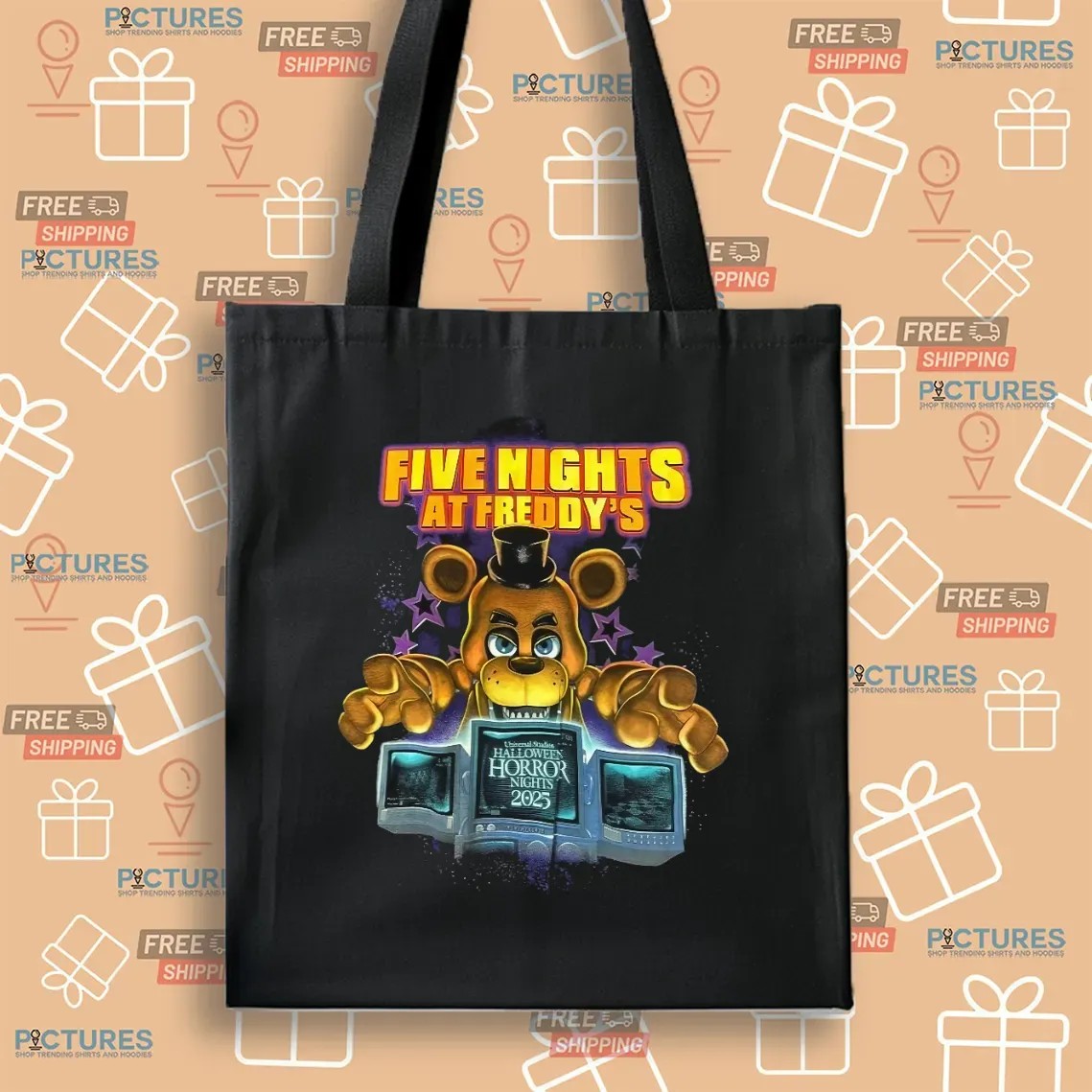 Five Nights At Freddy’s Halloween Horror Nights 2025 T Shirt