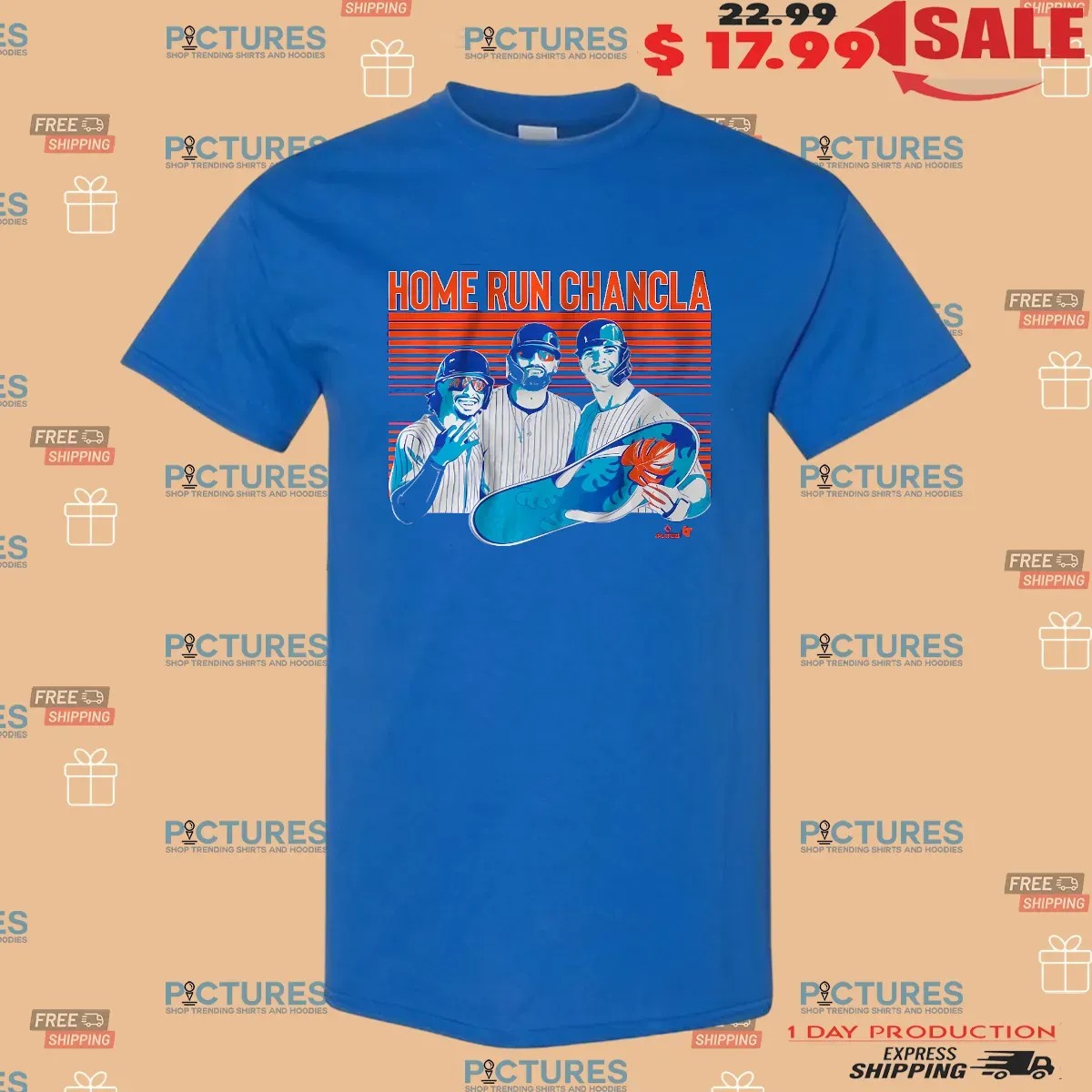Francisco Lindor Brandon Nimmo Pete Alonso Home Run Chancla T Shirt