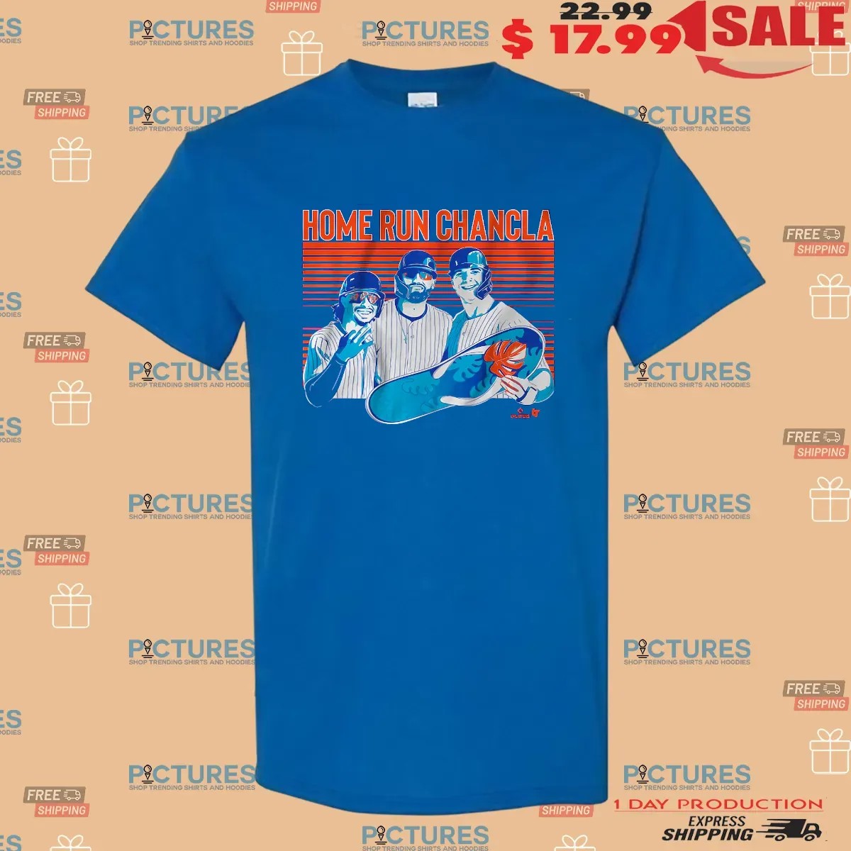 Francisco Lindor Brandon Nimmo Pete Alonso Home Run Chancla T Shirt