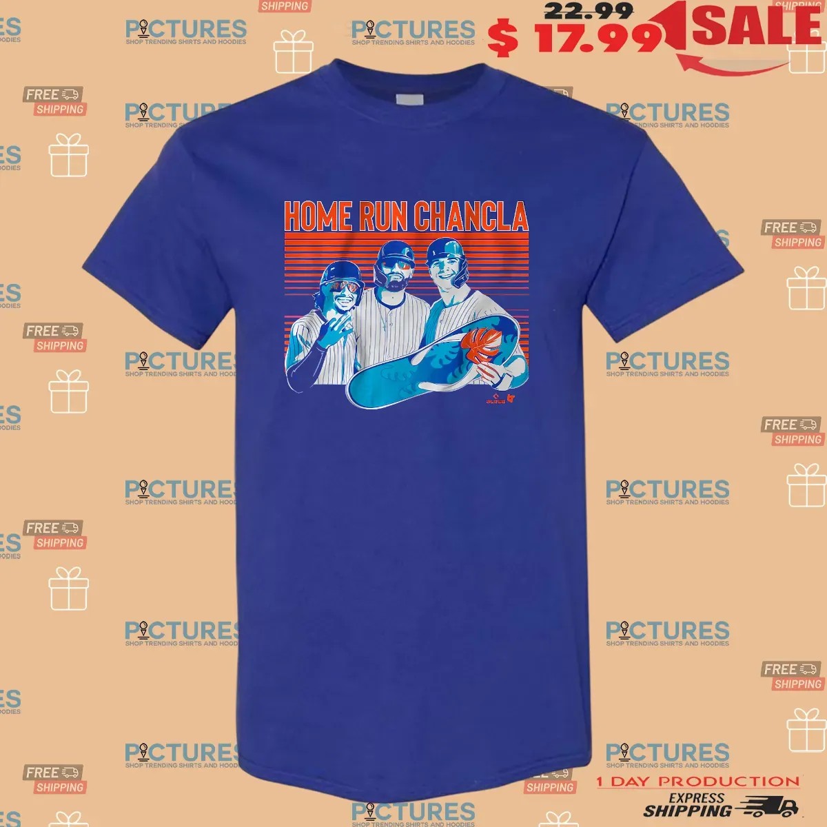 Francisco Lindor Brandon Nimmo Pete Alonso Home Run Chancla T Shirt