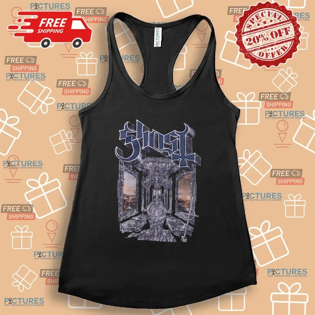 Ghost Skeletá Glitter T Shirt Ghost Skeletá Glitter T Shirt