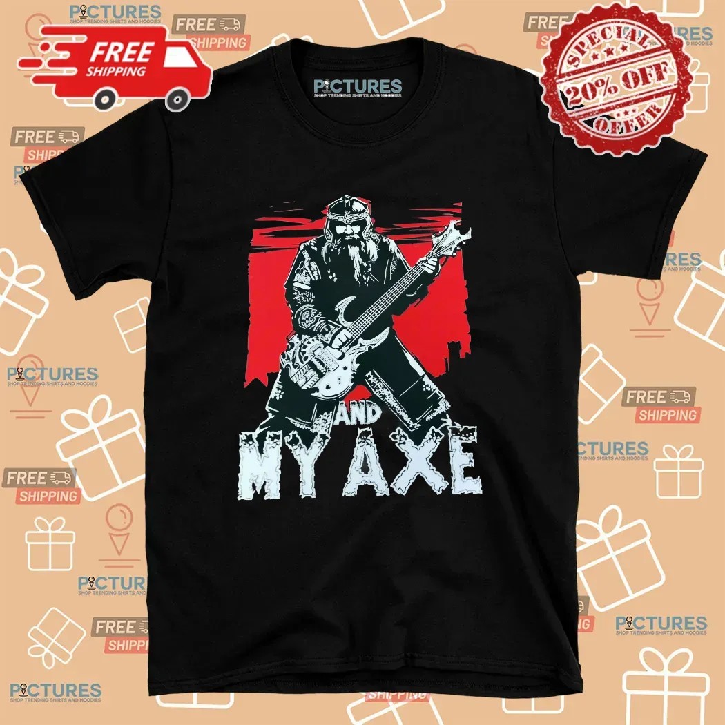 Gimli And My Axe Lord Of The Rings Graphic T Shirt