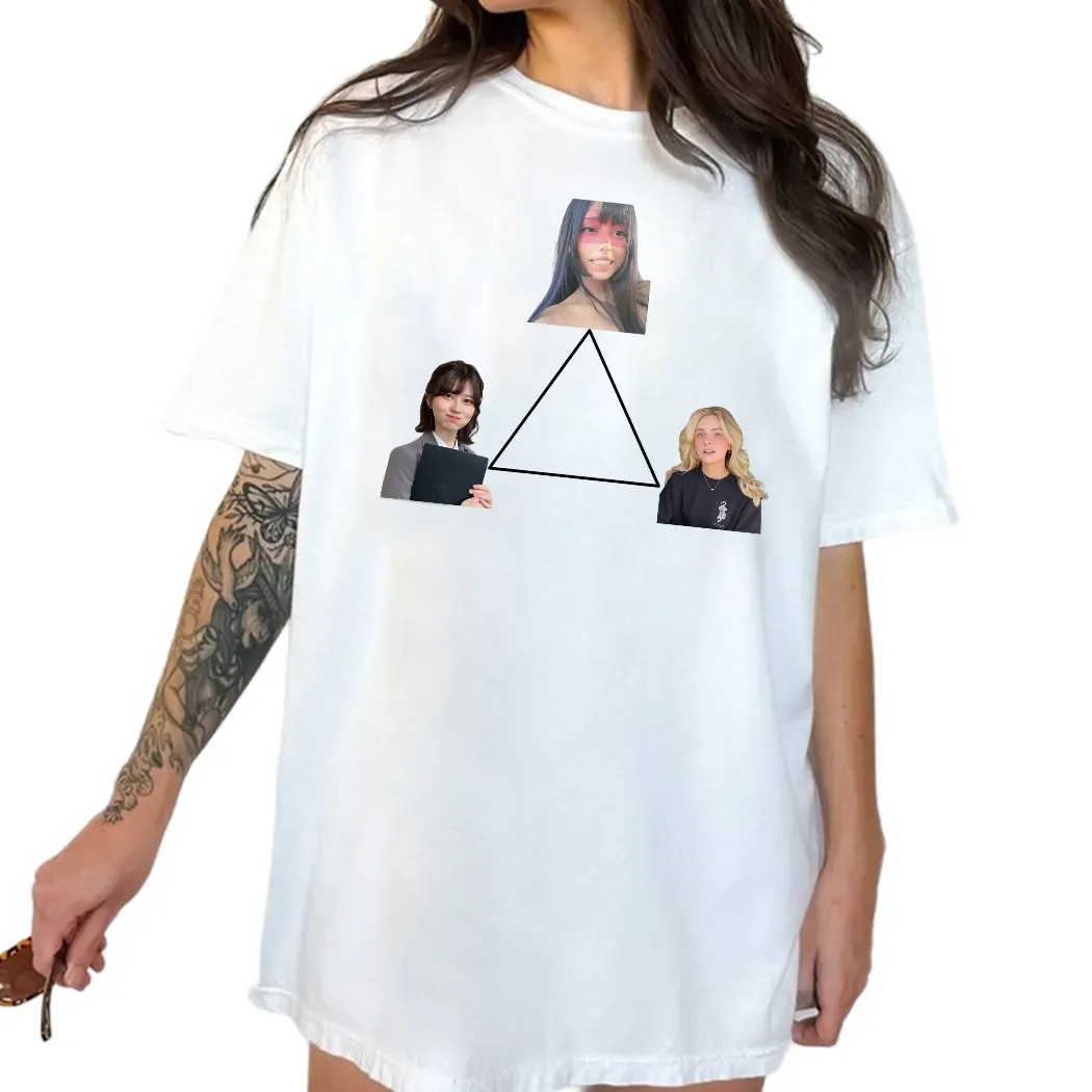 Gooner Trinity Girl What Columbus Saw, Japanese Salarywoman Sao And Midwestern German Cashier T Shirt