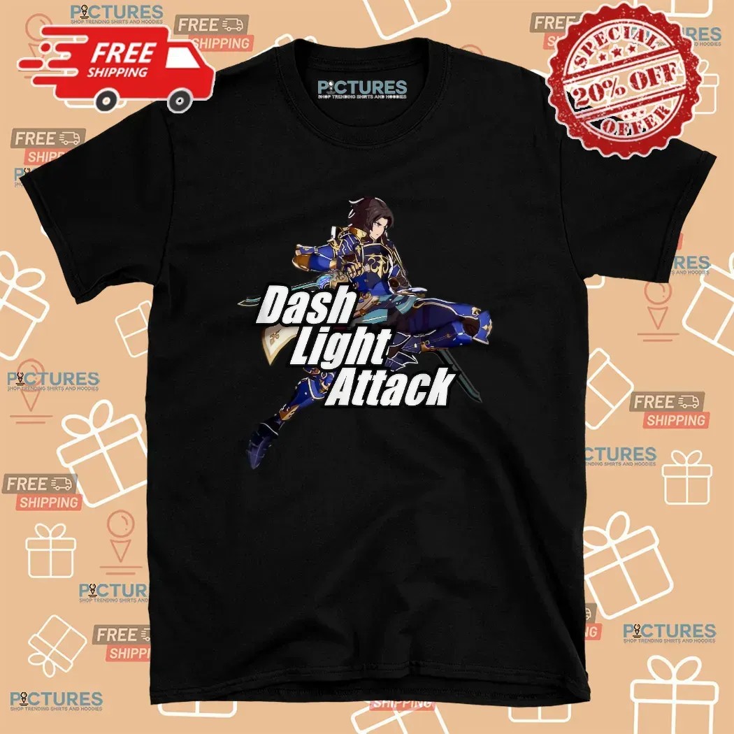 Granblue Fantasy Versus Rising Dash Light Attack Lancelot T Shirt