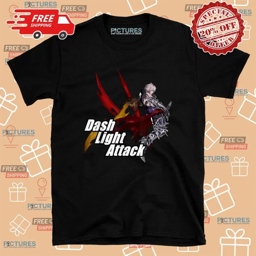 Granblue Fantasy Versus Rising Dash Light Attack Lucifer T Shirt