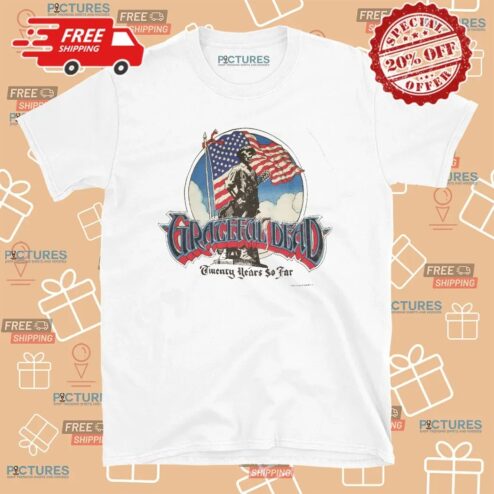 Grateful Dead 1985 Twenty Years So Far Vintage Band T Shirt