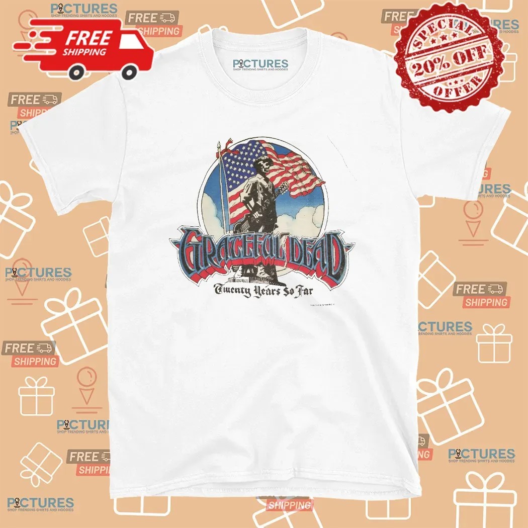 Grateful Dead 1985 Twenty Years So Far Vintage Band T Shirt