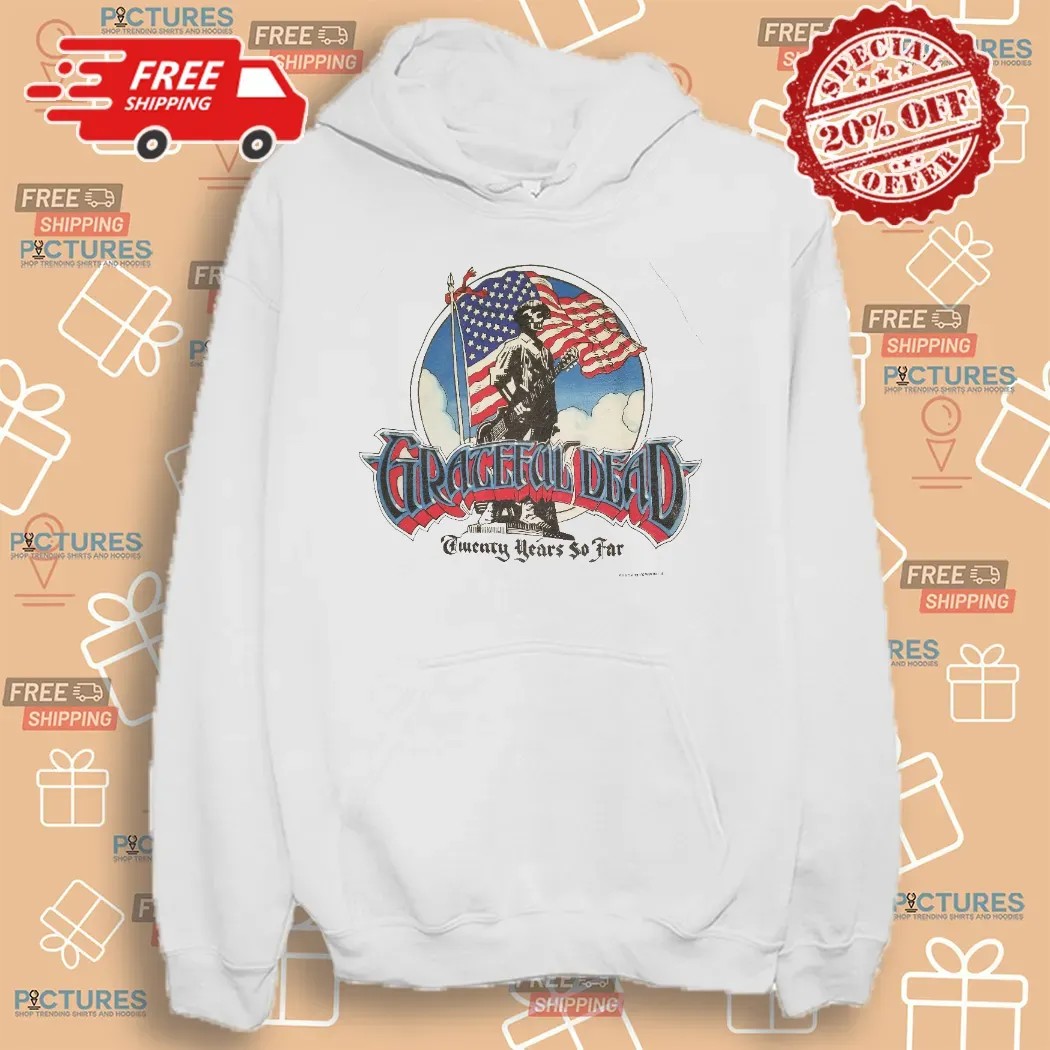 Grateful Dead 1985 Twenty Years So Far Vintage Band T Shirt Grateful Dead 1985 Twenty Years So Far Vintage Band T Shirt