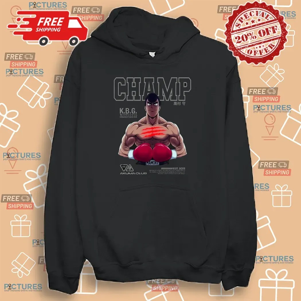 Hajime no Ippo Kamogawa Mamoru Takamura Boxer Manga T Shirt
