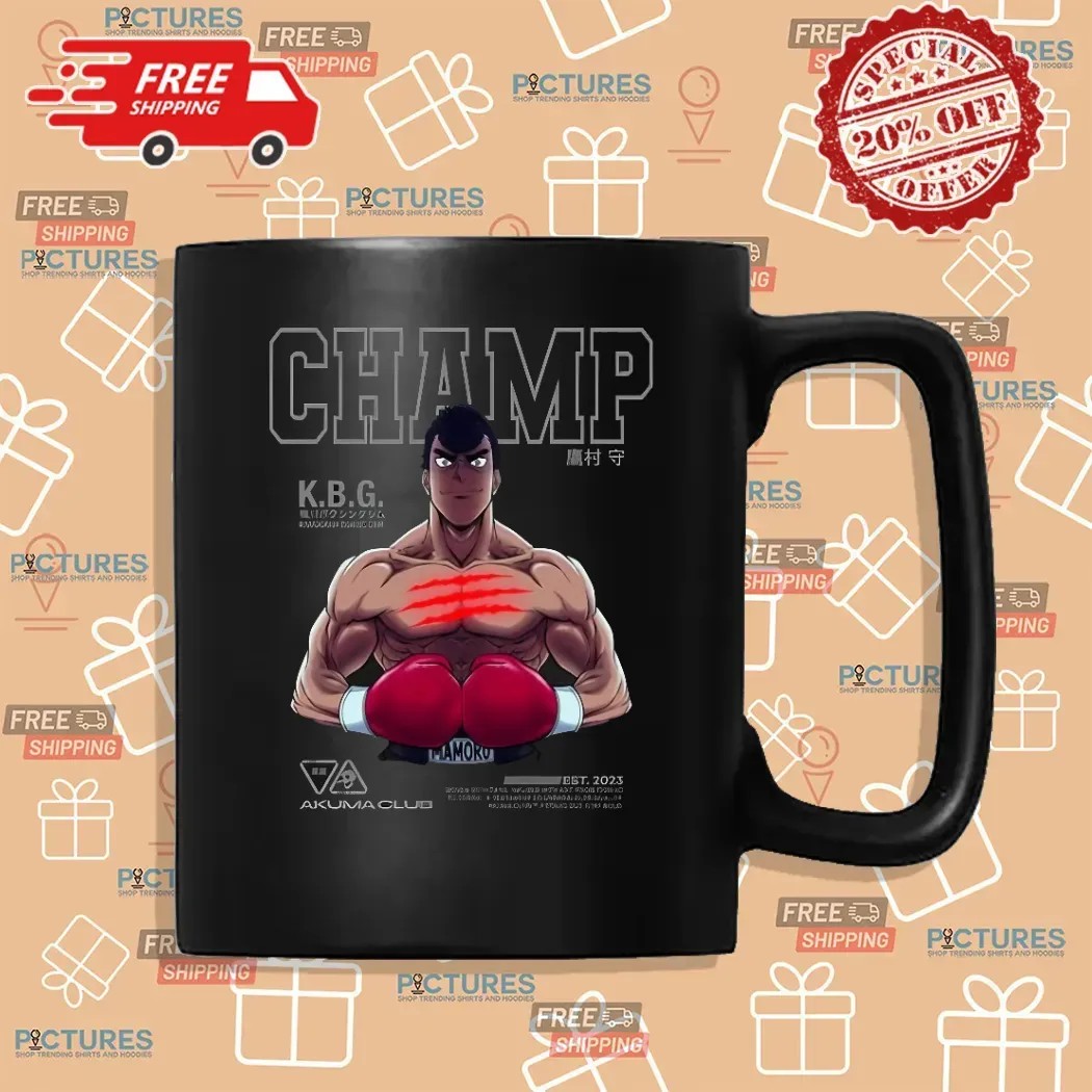 Hajime no Ippo Kamogawa Mamoru Takamura Boxer Manga T Shirt