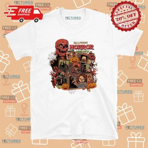 Halloween Horror Night Horror Movie Characters Vintage T Shirt