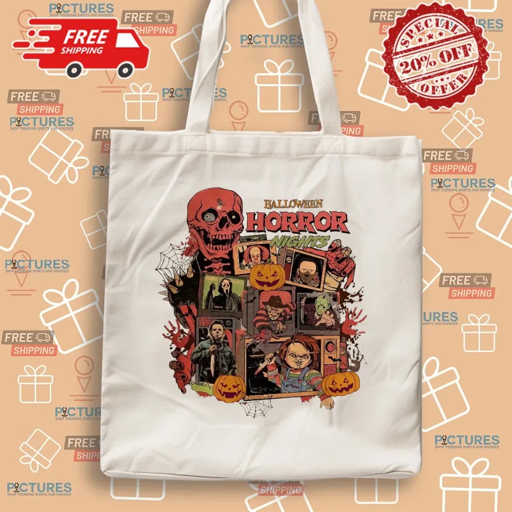 Halloween Horror Night Horror Movie Characters Vintage T Shirt