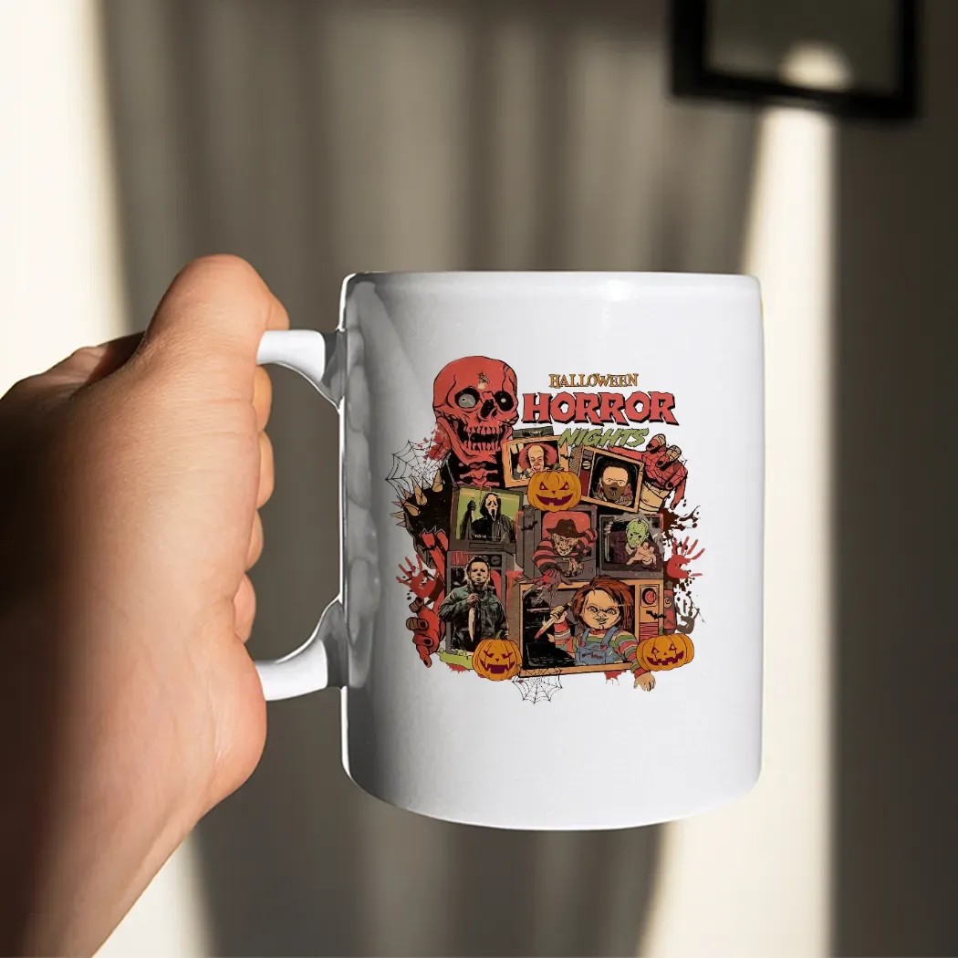 Halloween Horror Night Horror Movie Characters Vintage T Shirt