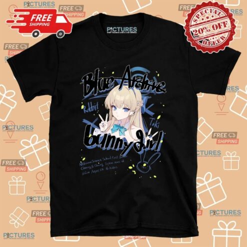 Ham Star Venue Asukauma Blue Archive Toki Bunny Girl Rabbit T Shirt