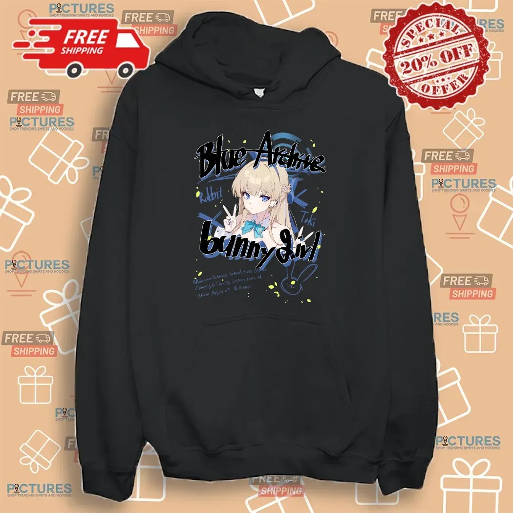 Ham Star Venue Asukauma Blue Archive Toki Bunny Girl Rabbit T Shirt