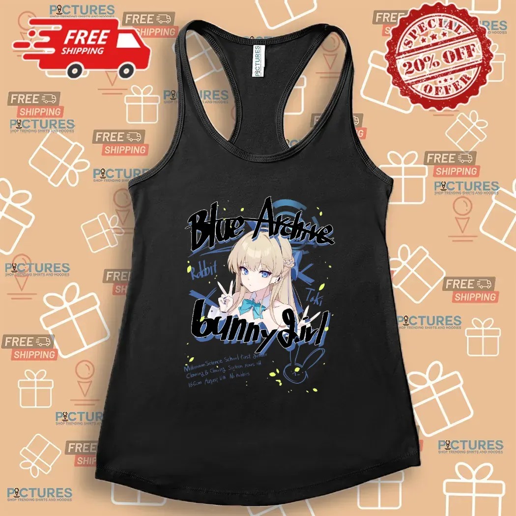 Ham Star Venue Asukauma Blue Archive Toki Bunny Girl Rabbit T Shirt
